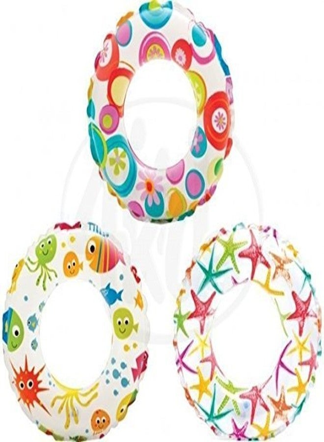 RGkJAS Swim Ring - 3 to 6 Years (Size - 20inch) (1 Swim Ring Random Design) - Image 3